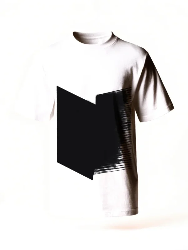 Fold tee mockup