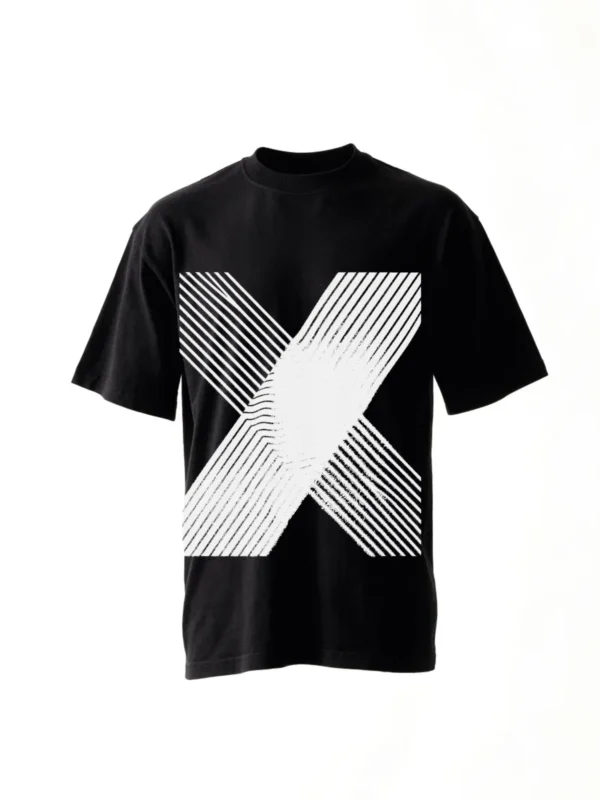 Moire tee mockup