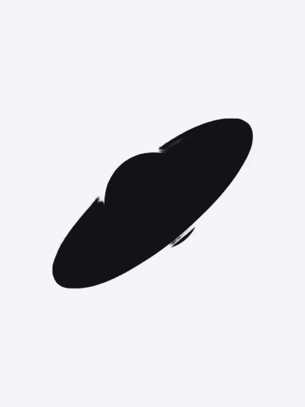 Orbit print, flat artwork