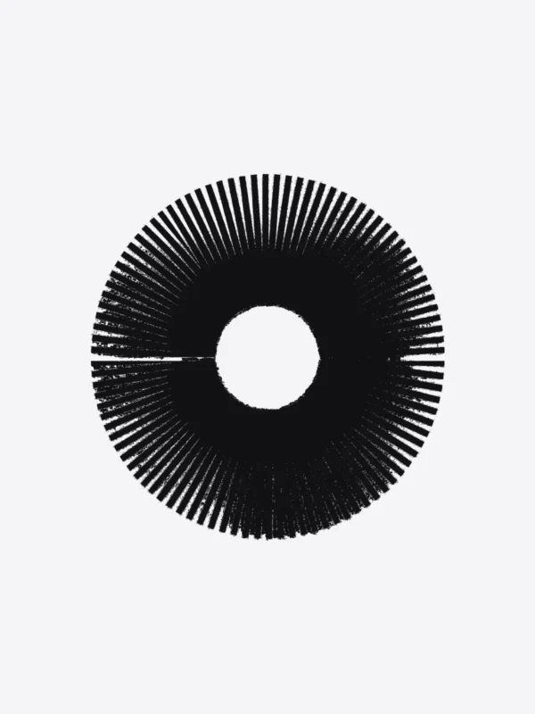 Pulse print, flat artwork