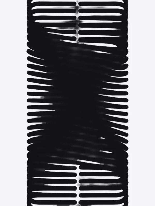 Twist print, flat artwork